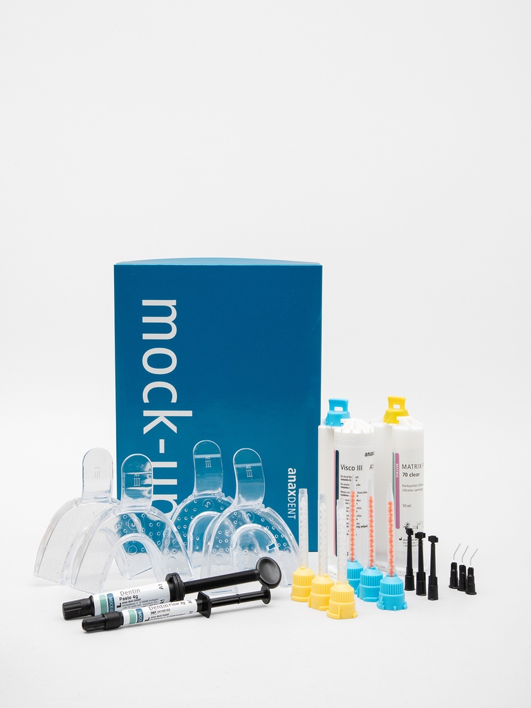 Mock-Up Direct Set Dentina Pasta + Flow A1