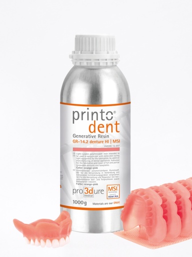 Printodent® GR-14.2 Denture HI MSI