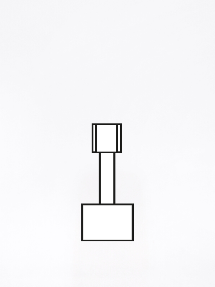 Barra a profilo rotondo con cavaliere Asse di trasferimento