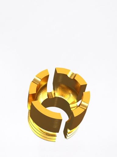 Dalbo®-PLUS Ghiera ritentiva a lamelle Tuning Forte E